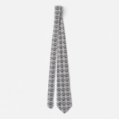 Pawprints gris Cravate (Dos)