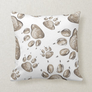 Pawprints Kussen