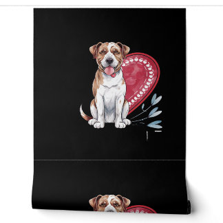 Pawprints op mijn harthond behang