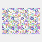 Pawprints Overwaar Inpakpapier Vel (Voorkant 3)