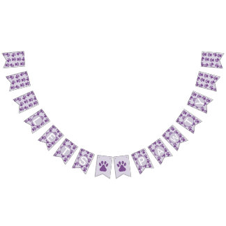 Pawprints Party Vlaggetjes