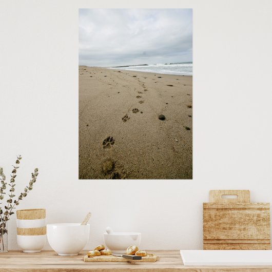 Pawprints Poster (Keuken)