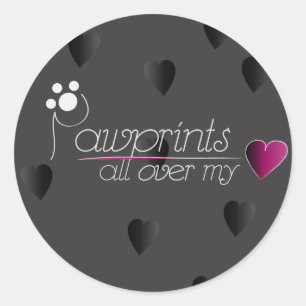 Pawprints - sticker