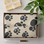 Pawprints Tissuepapier (Geschenk)
