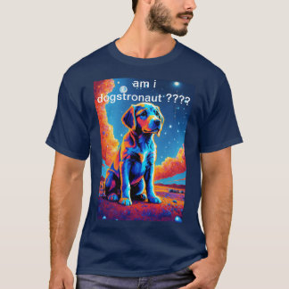 Paws Across the Cosmos: Honden avonturen in de rui T-shirt