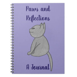 Paws and Reflections Journal Notebook Notitieboek
