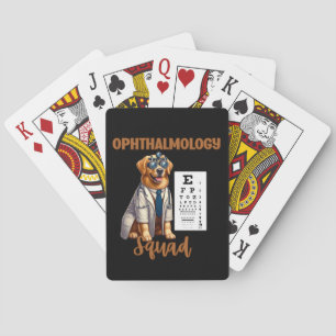 Paws and Vision Animal Ophthalmology Squad Pokerkaarten