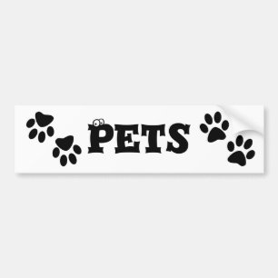 Paws Bumpersticker