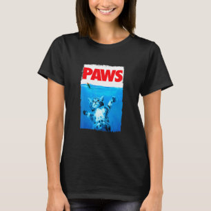 Paws Cat and Mouse Top, Cute Funny Cat Parody Top
