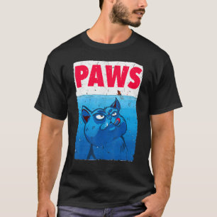 Paws Cat and Mouse Top Cute Parody Meow T-shirt