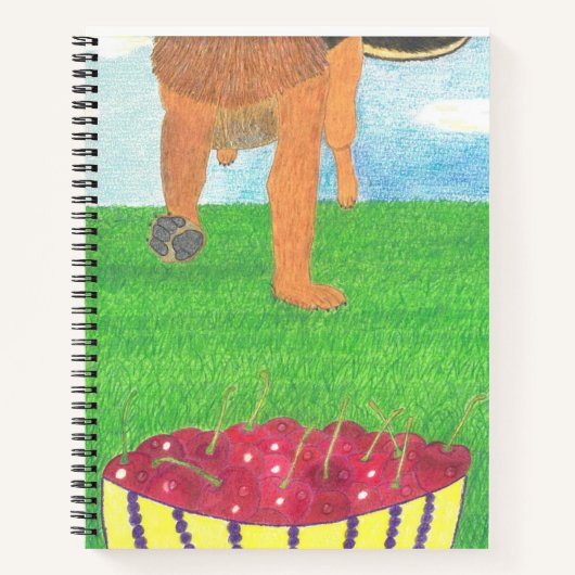 Paws&Cherry notitieboek (Voorkant)