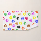 Paws colorés (Serviette à main)