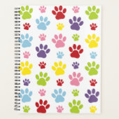 Paws colorés, Motif Paw, Paws de chien, Empreintes (Devant)