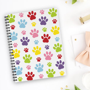 Paws colorés, Motif Paw, Paws de chien, Empreintes