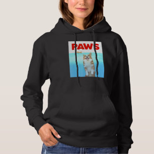 Paws Dog Parodie 80s Corgi Shark Grappige Hond Hoodie