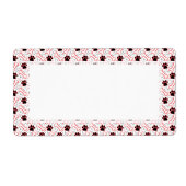 Paws en Botten Funny Design for Hondenliefhebbers Etiket (Voorkant)