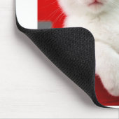 Paws en geef bedankt mousepad muismat (Hoek)