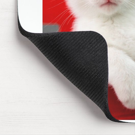 Paws en geef bedankt mousepad muismat (Hoek)