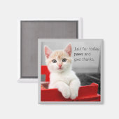 Paws en geven bedankt magneet (Voorkant / Achterkant)