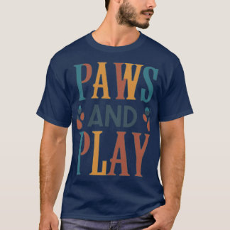 Paws en spelen. t-shirt