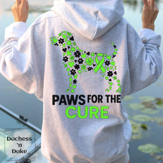 Paws for a Cure Non-Hodgkinlymfoom Bewustzijn Hoodie