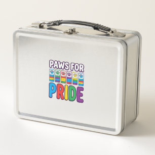 Paws for Pride Regenboog Pootafdruk Huisdier Liefh