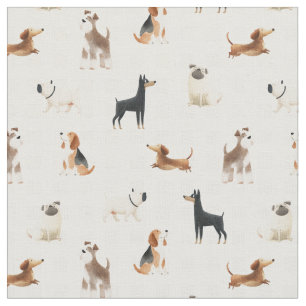 Paws Gingham Stof