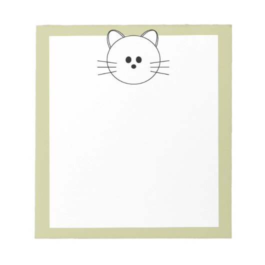 Paws Here Notitieblok "Kitty" (Voorkant)