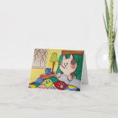 Paws Hier Blank Kaart "Zieke Dag" (Voorkant)