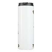 Paws-itief het grootste vader Beer Thermosbeker (Achterkant)