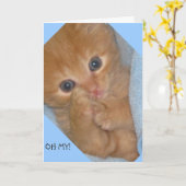 PAWS-ITIVEMENT MARVELOUS CARTE D'ACCUEIL D'ANNIVER (Fleur jaune)