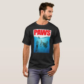 Paws Kitten Meow Parody Cat T-shirt (Voorkant volledig)