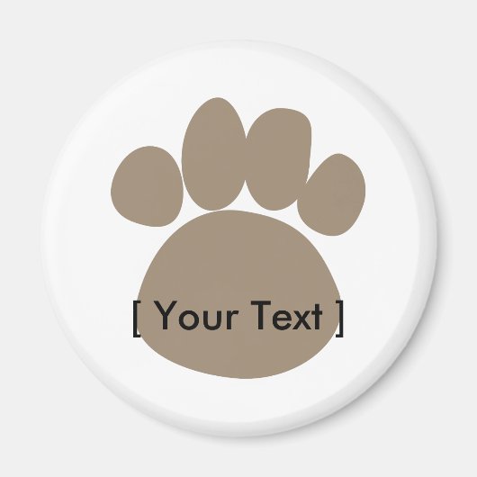 Paws Magnet Magneet (Voorkant)