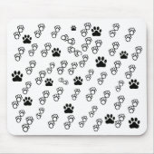 Paws Mousepad Muismat (Voorkant)