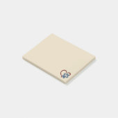 Paws n' Hearts Post-it® notes 4 x 3 (Schuin)