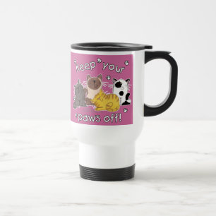 Paws Off! (Katten) Reisbeker