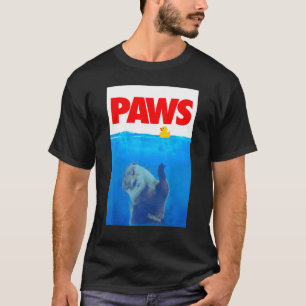 Paws Otter en Rubber Duck Cute Otter Parody Top