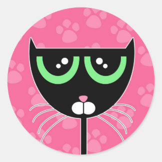 PAWS Pink - Sticker