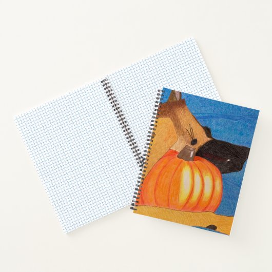 Paws&Pumpkin Notebook Notitieboek (Binnen)
