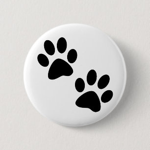 Paws Ronde Button 5,7 Cm