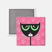 PAWS Roze - Magneet (Voorkant / Achterkant)