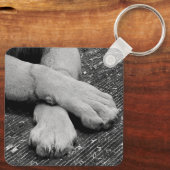 Paws Sleutelhanger (Achterkant)