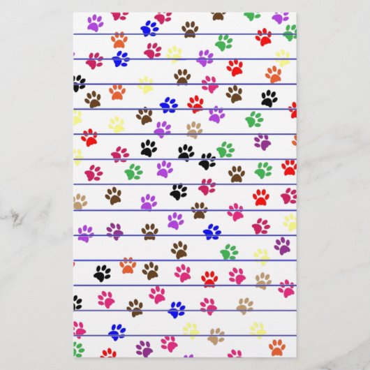 Paws Stationery Briefpapier (Voorkant)