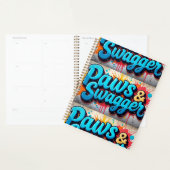 "Paws & Swagger Stylish Planner" (Devant avec enveloppe)