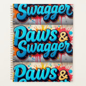 "Paws & Swagger Stylish Planner" (Devant)