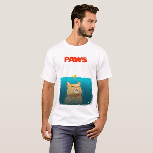 Paws T-shirt (Voorkant volledig)