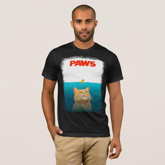 Paws T-shirt (Voorkant volledig)