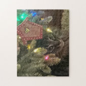 Paws under the tree Puzzle Legpuzzel (Verticaal)