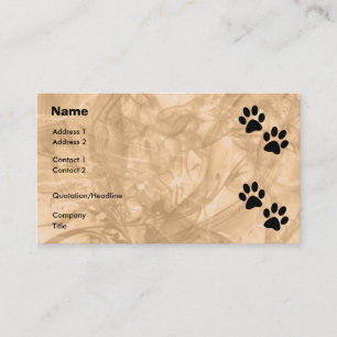 Paws Visitekaartje