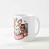 Paws Voordat Mensen Mok Funny Dog Lover Coffee Cup (Voorkant rechts)